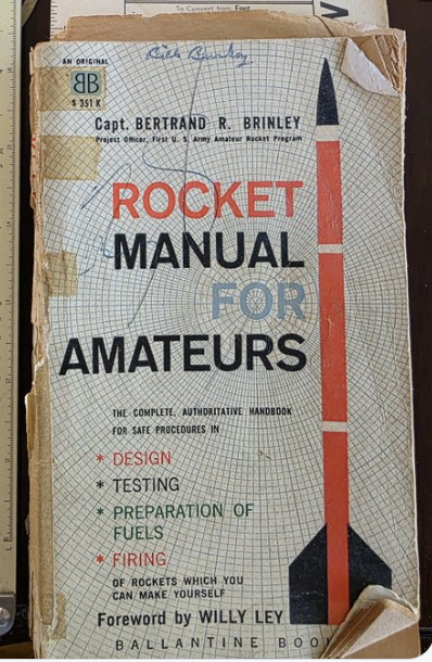 Rocket Manual for Amateurs paperback